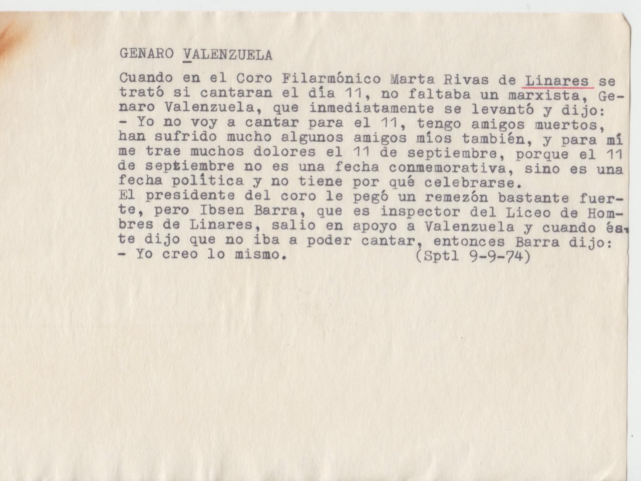 Genaro Valenzuela,