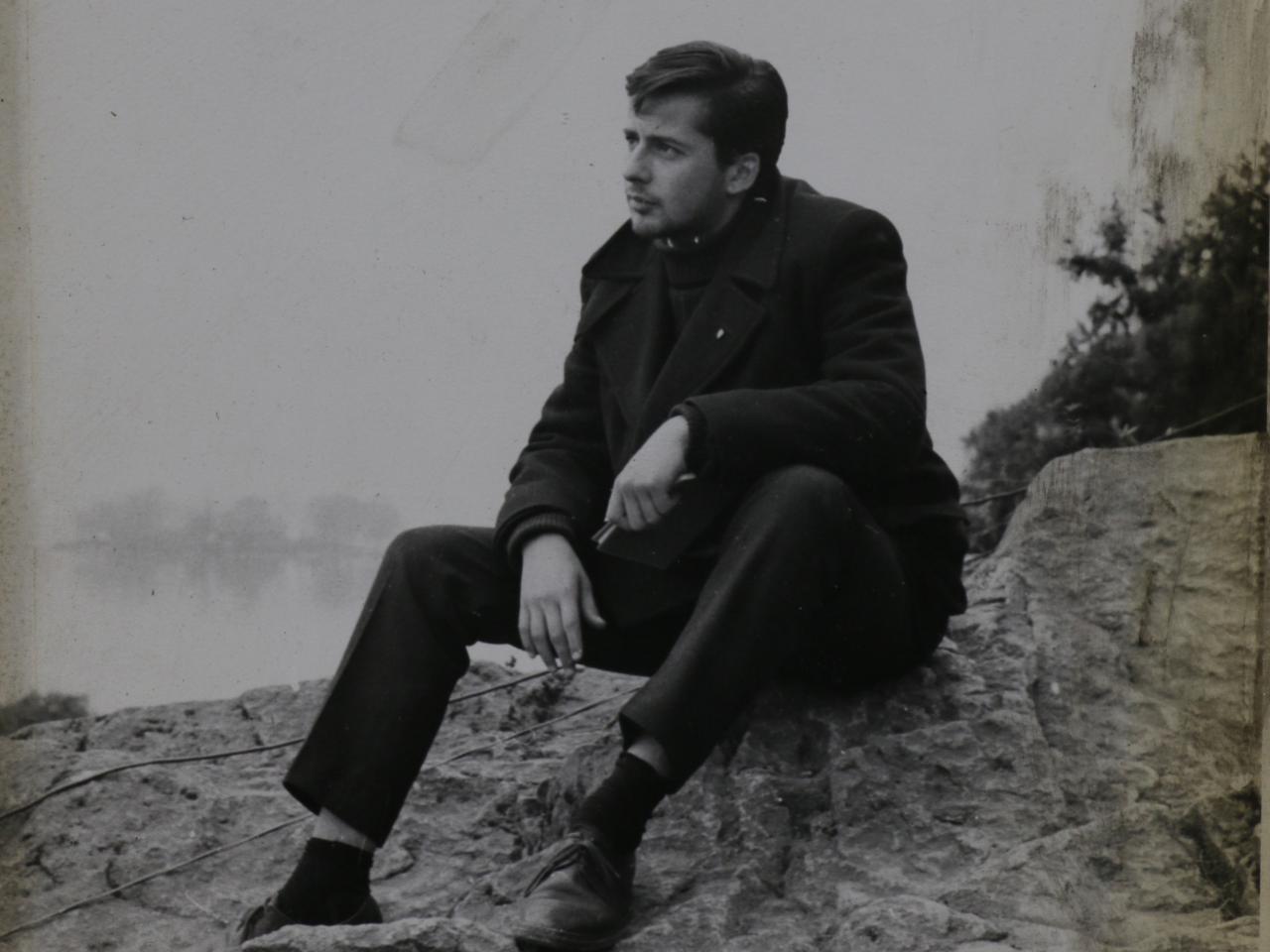 Miguel en los cerros de Talcahuano, foto inédita.