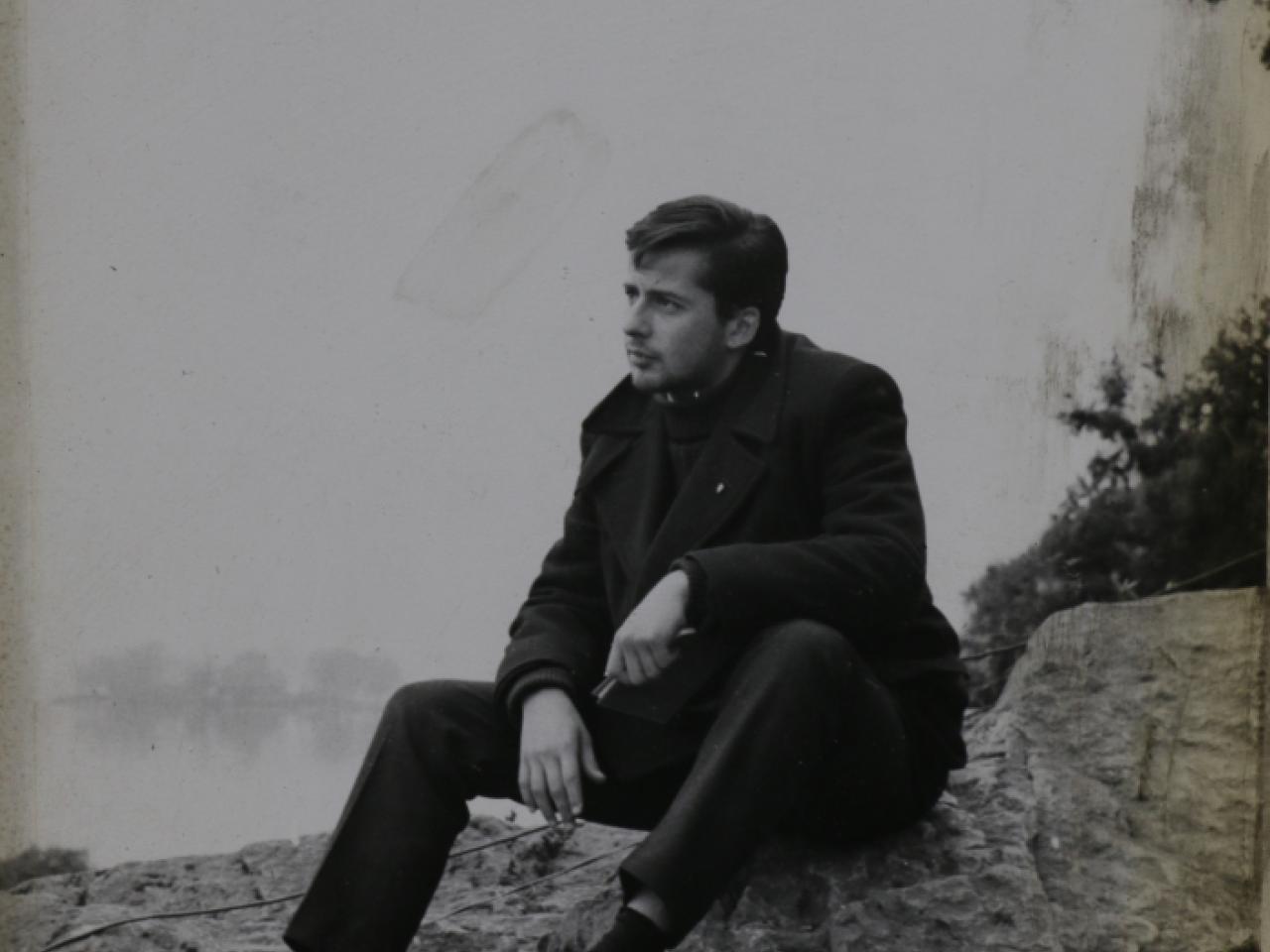 Miguel en los cerros de Talcahuano, foto inédita.