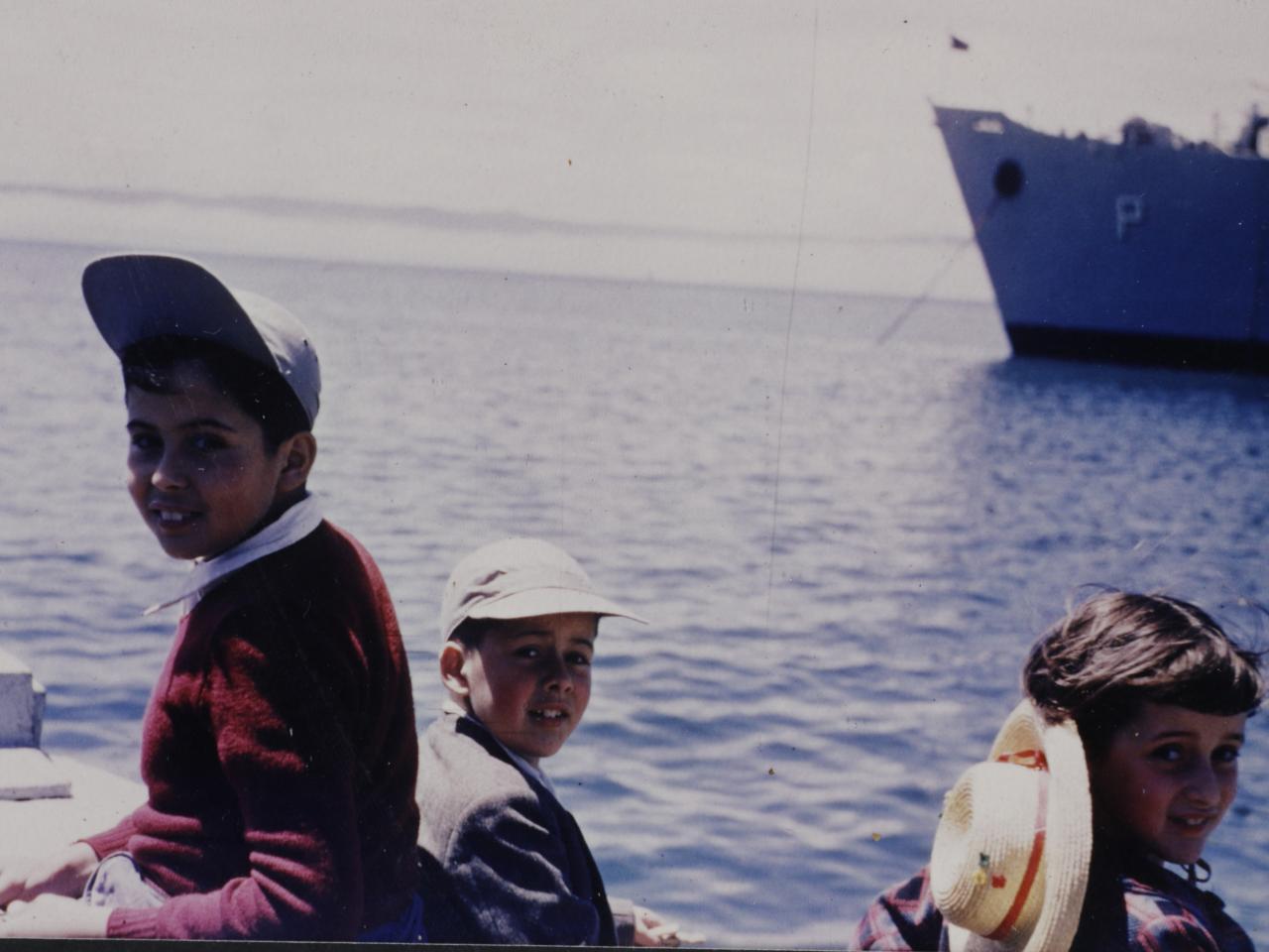 Fotografía de  los hermanos Enríquez