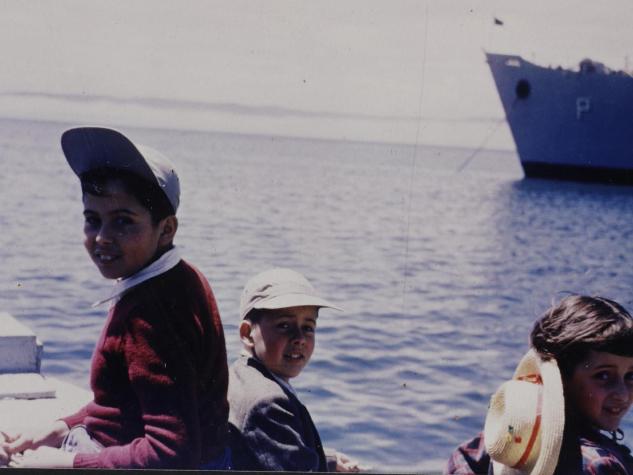 Fotografía de  los hermanos Enríquez