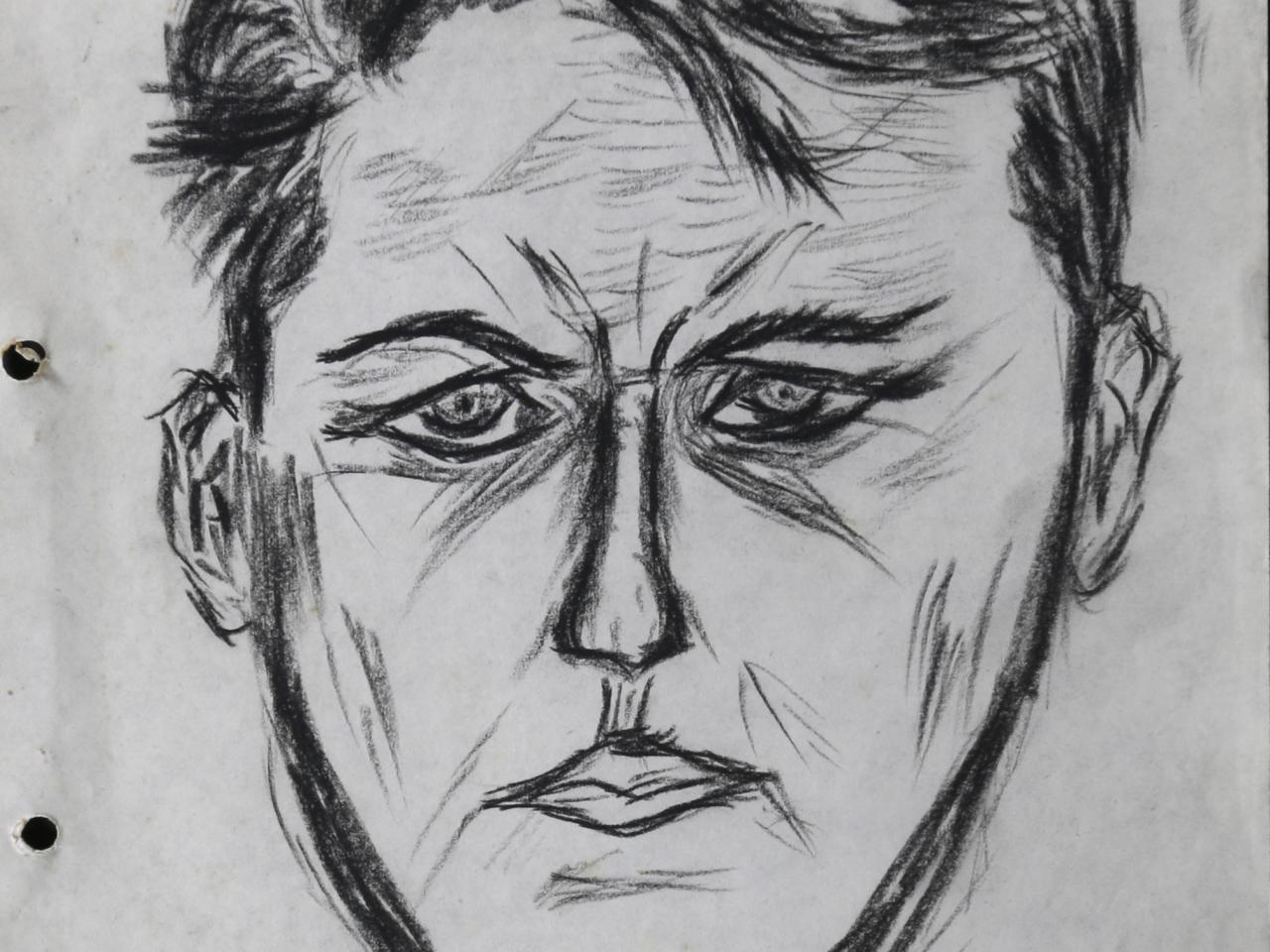 Autorretrato de Miguel Enriquez.