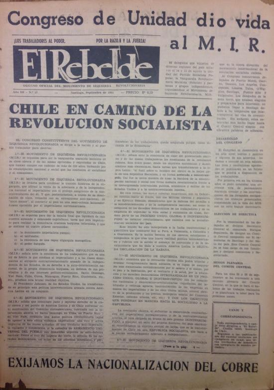 Movimiento de Izquierda Revolucionario - MIR